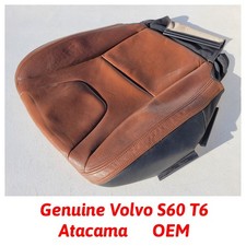 Genuine Volvo S60 T6 Front Bottom Seat Cover Atacama Leather Oem Upholstery Skin Genuine Volvo S60 T6 Front Bottom Seat Cover Atacama Leather Oem Upholstery Skin