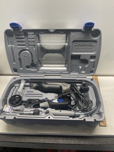 Dremel 400XPR Corded Rotary Tool Kit Variable Speed w/Case, Manuals Incomplete - Picture 8 of 24