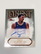 2024-25 Topps Finest Basketball Trey Murphy III Finest Autographs NBA Pelicans