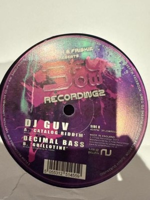 DJ Guv / Decimal Bass - Catalog Riddim / Guillotine (12'') (Very Good Plus (VG+))