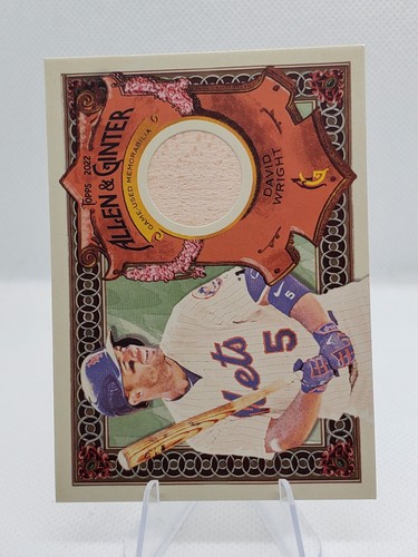 2022 Topps Allen & Ginter - Relics a David Wright #AGRA-DWR (MEM)