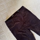 Ag The Legging Super Skinny Brown Velvet Pants 28r — photo 2