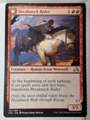 Breakneck Rider - Shadows over Innistrad - Magic the Gathering MTG Nice!