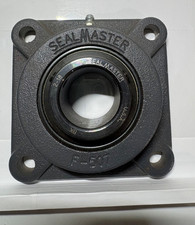 Sealmaster Gold Line SF-24 1-1/2" 4-Bolt Flange Bearing USA NOS