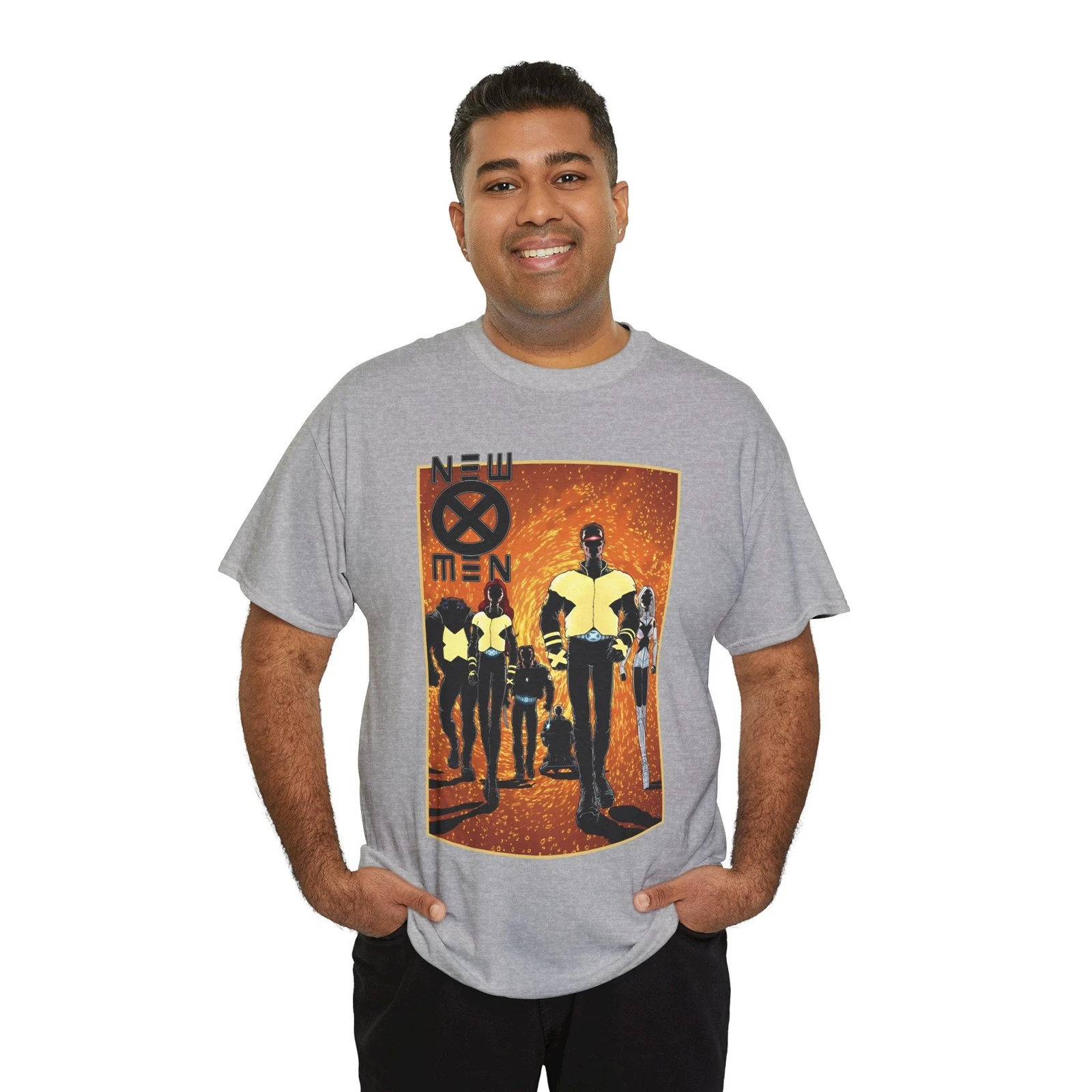 New X-Men T-Shirt - Frank Quitely Art - Wolverine, Cyclops, Jean Grey - Marvel