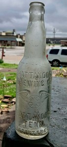 BIMAL Clear Beer Bottle CHATTANOOGA BREWING CO emblem FAULTLESS CHATTANOOGA TENN
