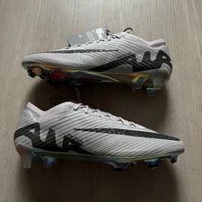 Nike Zoom Vapor 15 Elite FG Atmosphere Grey Black HF4396-001 Men's Size 11