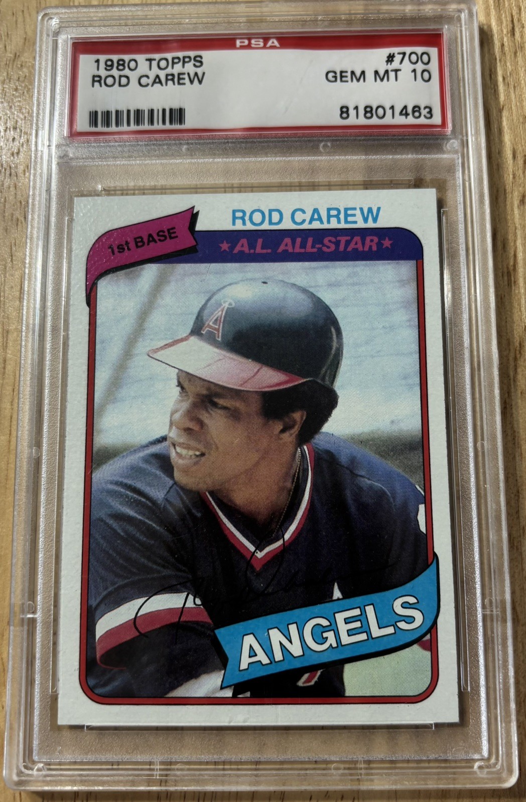 1980 Topps - Rod Carew #700 PSA 10 GEM MT