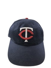 Minnesota Twins Youth Adjustable MLB Cap By OC Sports Navy/Red