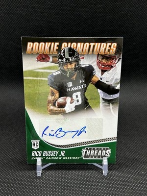 2021 Chronicles Draft Picks - Threads Rookie Signatures Rico Bussey Jr. #TS-RBJ