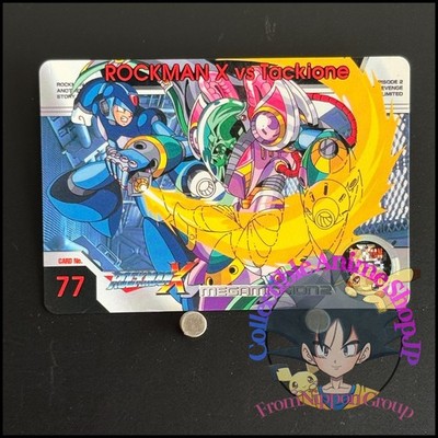 Mega MAN X Mega Mission 2 Karte 77 Tackione CAPCOM BANDAI Japanisch Rockman