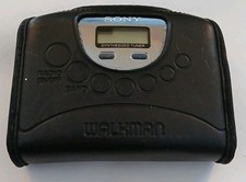 Sony Walkman WM-F41 FM/AM Stereo Cassette Player - Black