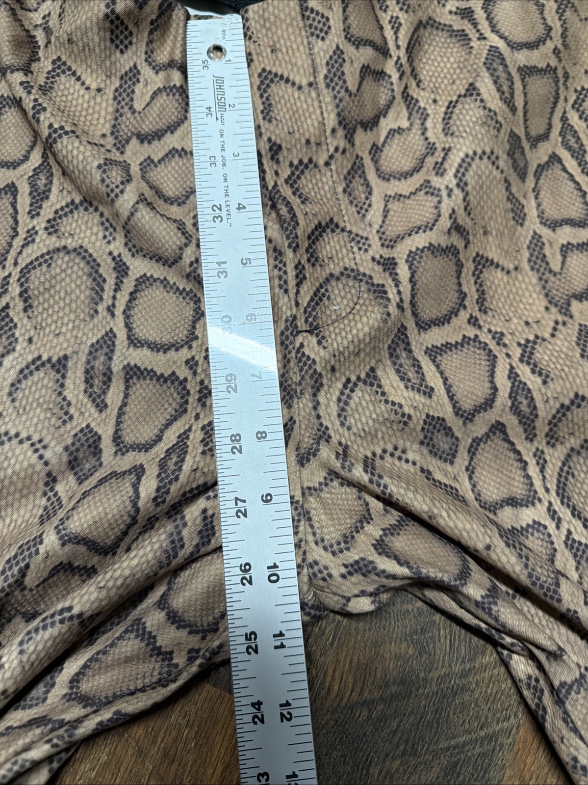 Roxy Python Print Pants Women’s Large Elastic Wai… - image 8