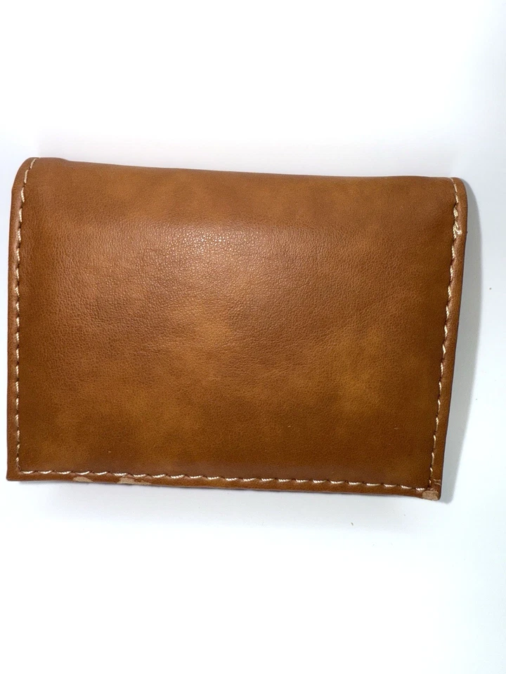 NEW NFL RAIDERS Leather Trifold Wallet  5 Slip In Slots GREAT GIFT IDEA - Image 2 of 4