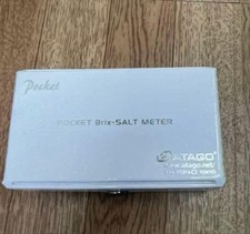 ATAGO PAL-BX|SALT+5 Pocket Digital Brix Salzmessgerät Refraktometer Japan...