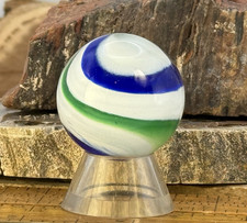Vintage Joe Davis Glass Art Marble 1.43 inches Good condition--1759.26