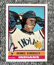 1976 Topps Dennis Eckersley #98 MLB Card - Cleveland - Used