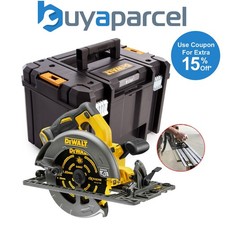 Dewalt DCS576N 54v XR Flexvolt Circular Saw 190mm Plunge Rail Base + Tstak Case