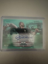 2025 Topps Stadium Club DYLAN CREWS Turquoise Base Auto RC SCBA-DC /99