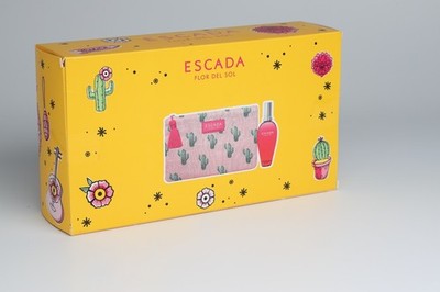 ESCADA Flor del Sol Escada eau de toilette und Tasche Geschenkset neu in OVP