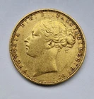 1872 Victoria Gold Sovereign — photo from another recent sale