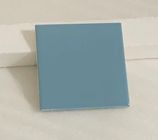 Vintage Florida Ceramic Tile  4 3/8" x 4 3/8" Regency Blue #67   Gloss