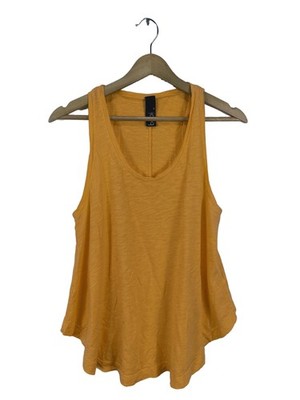 BOBI Tanktop Damen Top Gr. DE 38 hellorange Casual-Look