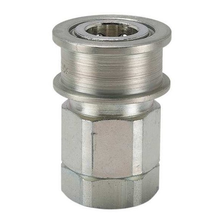 Snap-Tite Veac12-12F Hydraulic Quick Connect Hose Coupling, Steel Body, Ball