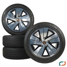 Original Porsche Taycan 9J1 AERO Winterräder Winterreifen 19 Zoll Alufelgen RDKS