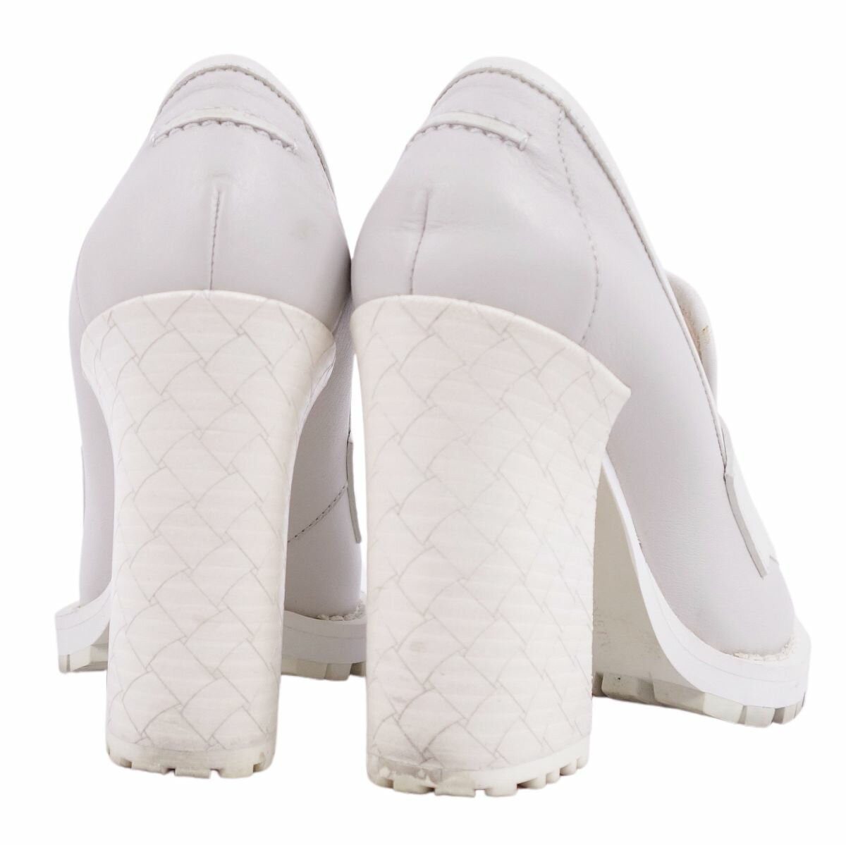 Bottega Veneta Pumps Loafer Heels Intrecciato Leather Shoes Women's Used MOLO-0 thumbnail 5