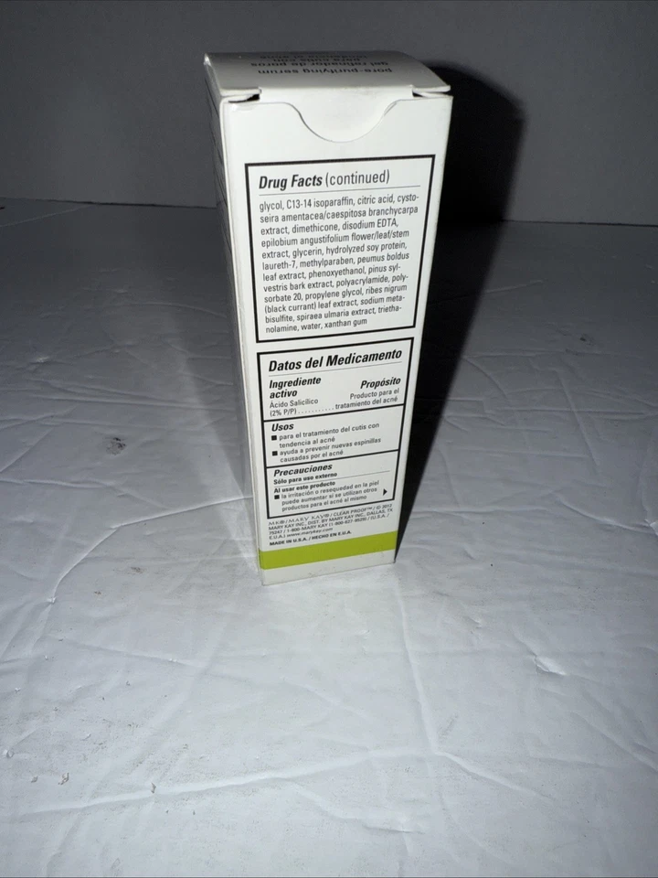 SUERO PURIFICADOR DE POROS Mary Kay Clear Proof ~ Medicamentos para el acné ~1,75 oz ~ Exp 06/15 ~ NUEVO Foto 3 de 4