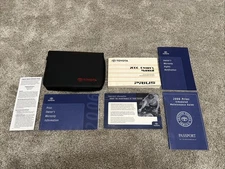 2006 06 Toyota Prius Owners Manual Guide Book Black Zip Around Case