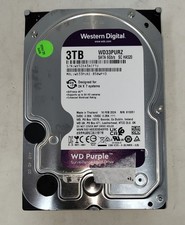 WESTERN DIGITAL WD33PURZ-85BWPY0 3.5" SATA Hard Drive 3TB