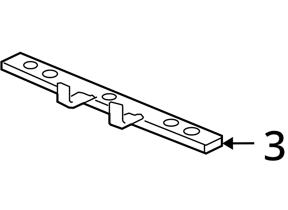 SE ADAPTA A PONTIAC SATURN SOLSTICE SKY SUPPORT 2006-2010 ASM F/TNK 10347177 - NUEVO OEM Foto 3 de 3