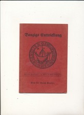  Prof. Dr. Erich Keyser, Danzigs Entwicklung