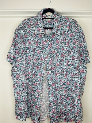 FAHERTY 2XL men s floral shirt 
