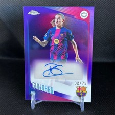 Patri Guijarro Chrome 2025/26 Purple /75 Auto