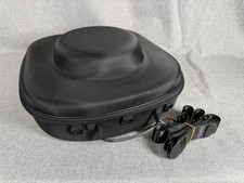 Ozueccr Cowboy Hat Travel Case Crushproof Carrier Case w/ Strap Handle Black