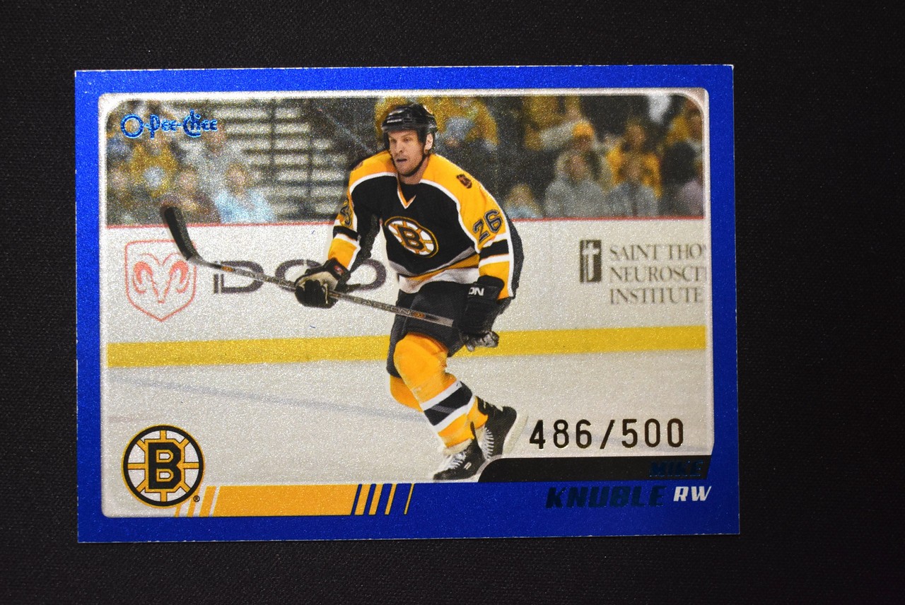Mike Knuble 2003-04 O-Pee-Chee Blue /500 Boston Bruins #136