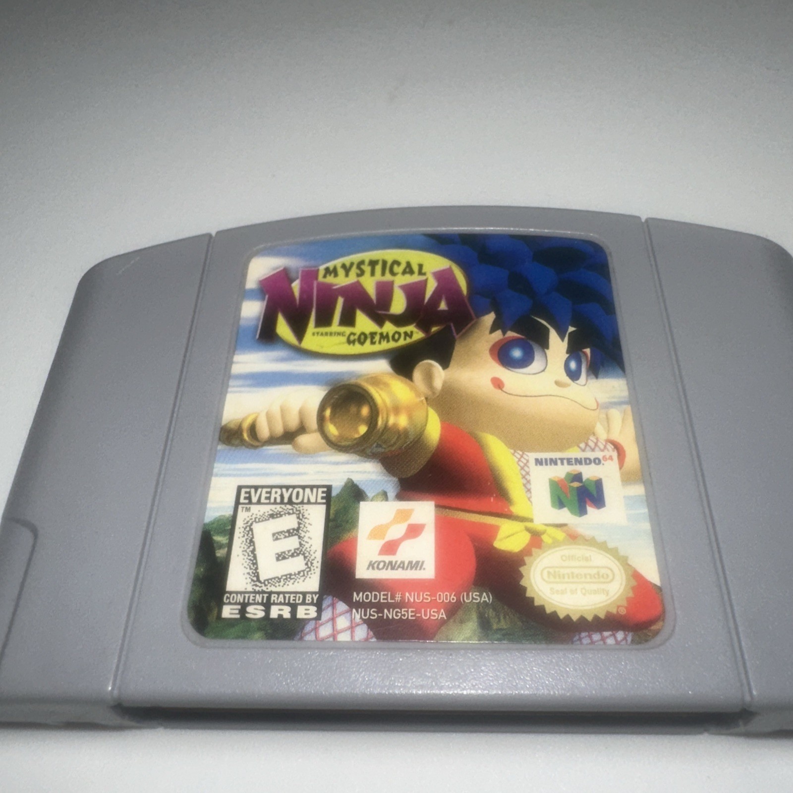Mystical Ninja Starring Goemon (Nintendo 64 N64)  Authentic - Tested - Cart NICE