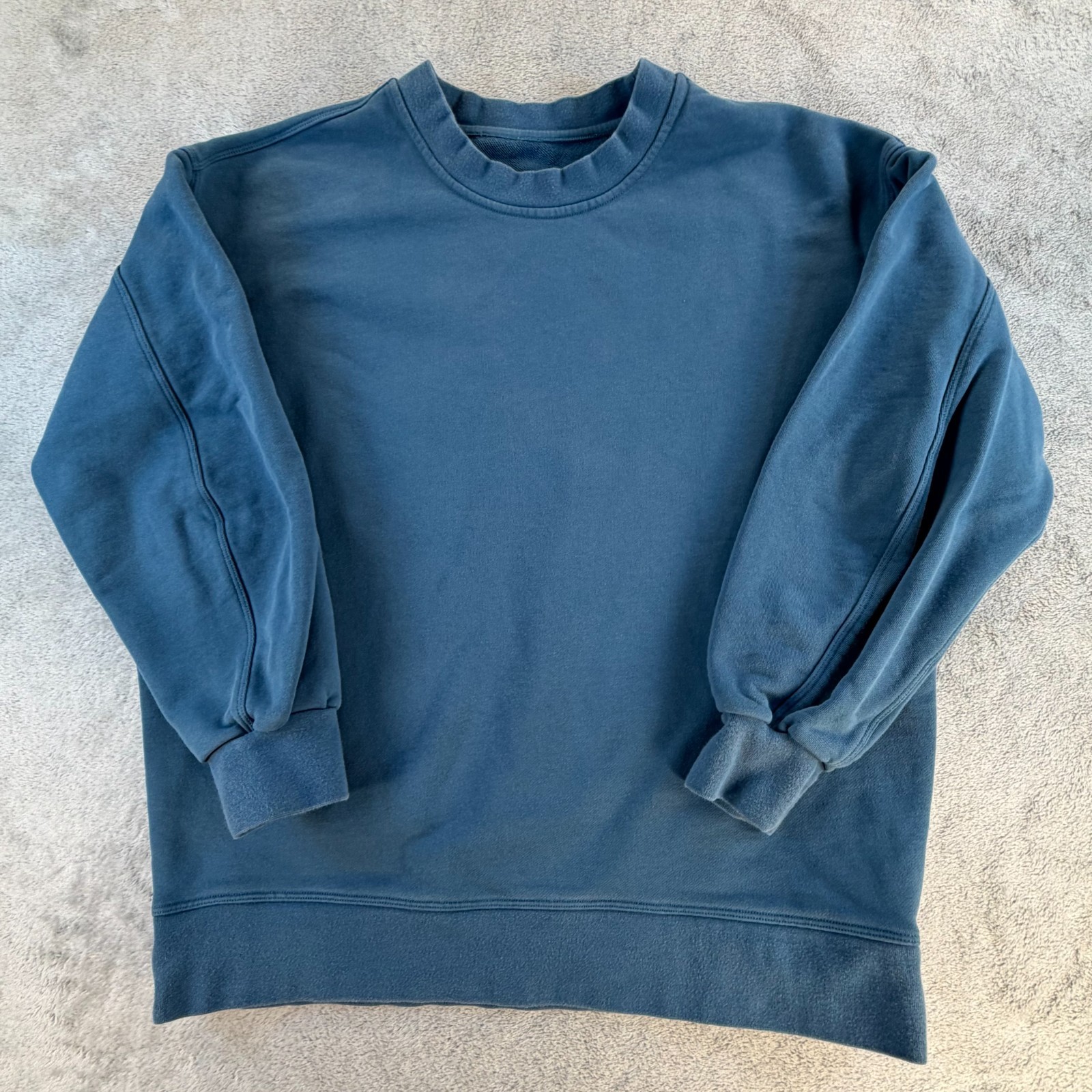 Lululemon Oversized Sweatshirt Women’s L XL Blue Crewneck Pullover