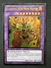 Yugioh Elemental HERO Nova Master 1st Edition Ultimate Rare GENF-EN093 VLP/NM
