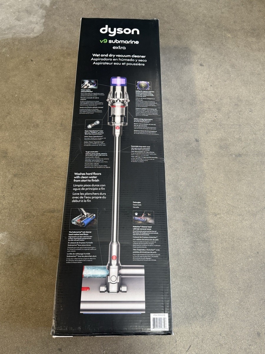 Dyson V9 Submarine Extra Cordless Wet and Dry Stick Vacuum with