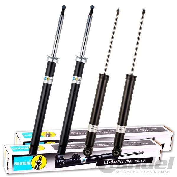 4X Bilstein B4 StossdÄMpfer Vorne + Hinten Passend FüR BMW 3Er E30 Limo Touring-image
