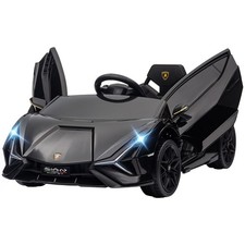 HOT-12V Ride on Car,Lamborghini SIAN Licensed Battery Powered Electric Car for K