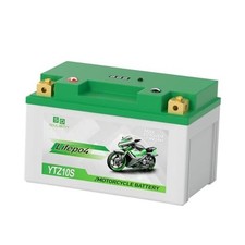 YTZ10S Lithium LiFePO4 Motorcycle Battery, 12V 5Ah, 360-400CCA, YTZ10S-12V 5AH