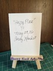 ACEO Original Art Card Inspirational Message, Happiness, Flowers, Daily Mantra — photo 2