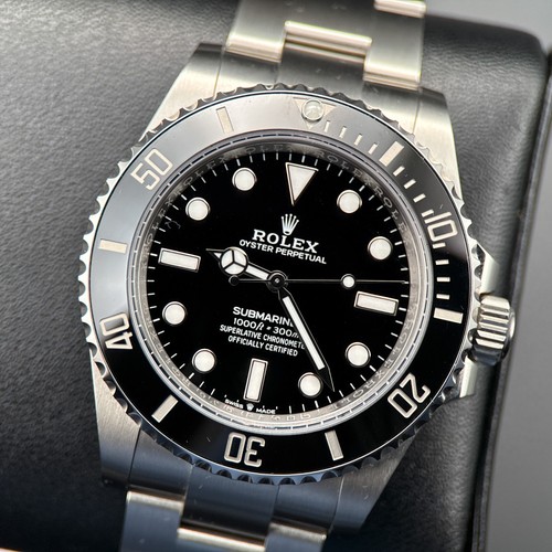 Rolex Submariner No-Date 124060 Black Dial Automatic 41mm Watch - 2026
