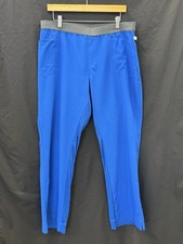 Dickies Scrub Pants Women s XL Blue Pull On Stretch 36x30