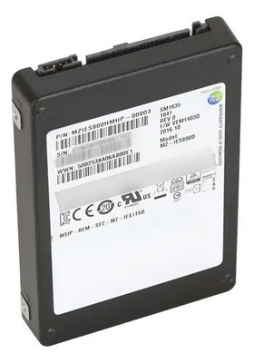 Samsung SM1635 800GB 12Gb SAS 2,5'' SSD / 100% Health / MZIES800HMHP-00003